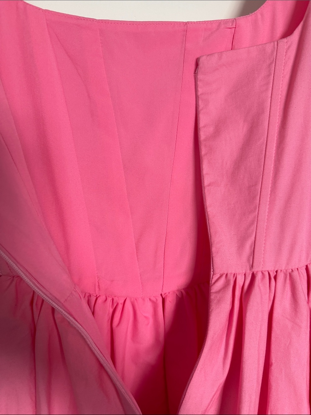 WAYF Jade Poplin Pink Dress - Picture 6 of 7